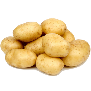 Meal of organic potatoes