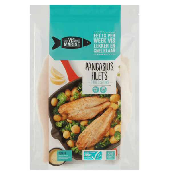 Pangasius filets